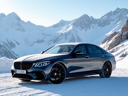 Winter Fahrzeugschutz Alpen